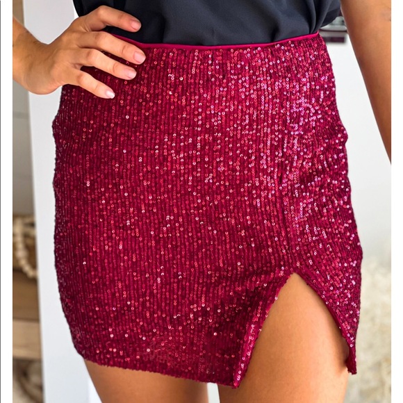 saved by the dress Dresses & Skirts - Saved by the dress sequin mini skirt